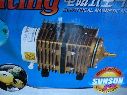 NEW Huge power Electrical Magnetic Air Pump Output 150 l per min. Aquariums Fish Farming Aquaculture